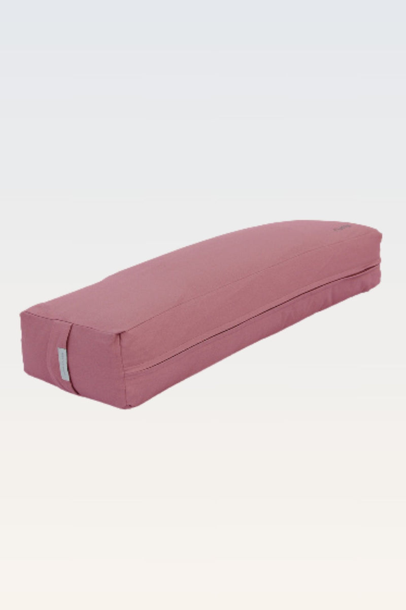 Cotton Yoga Bolster – Rectangular - Dusty Rose