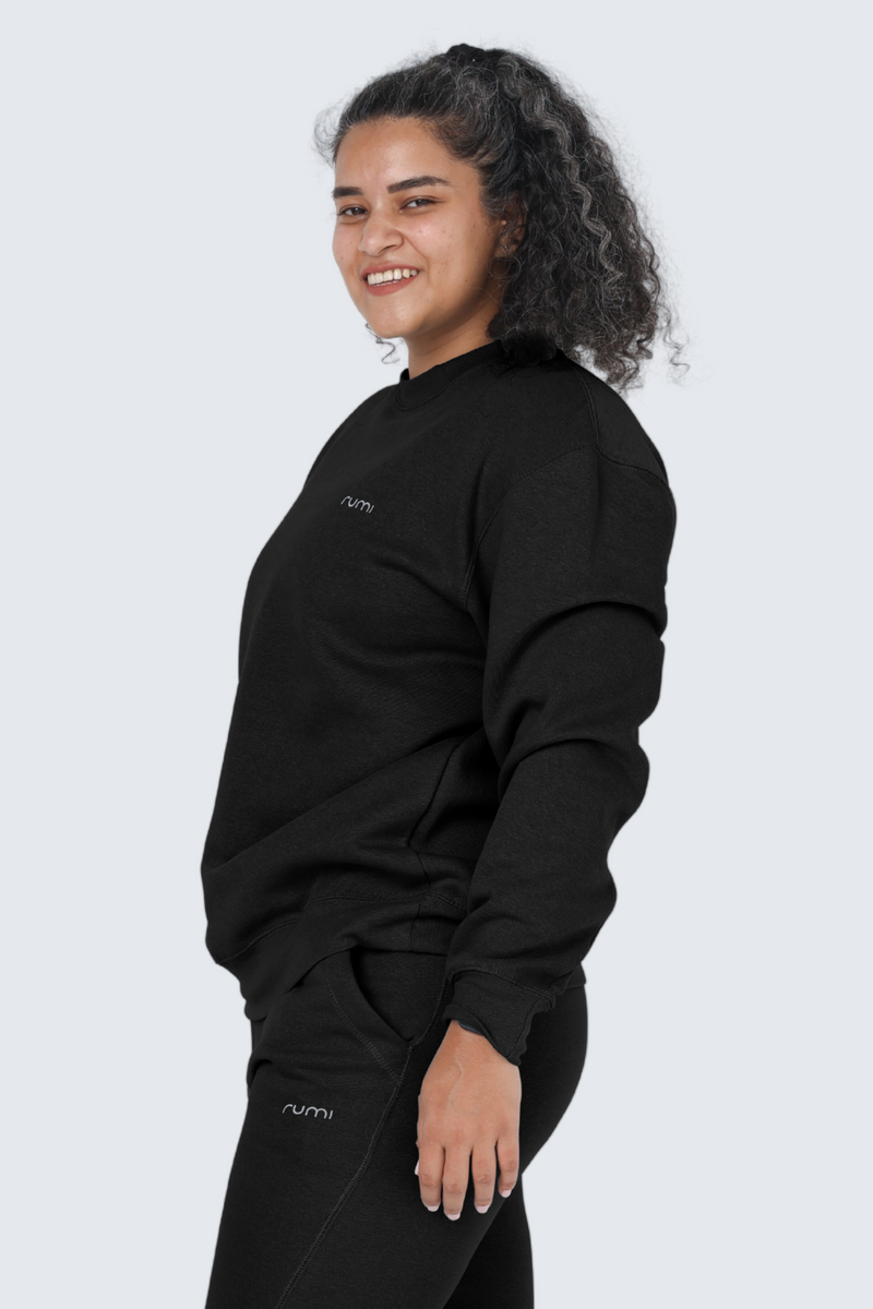 WU Moon Sweatshirt Fleece - Black