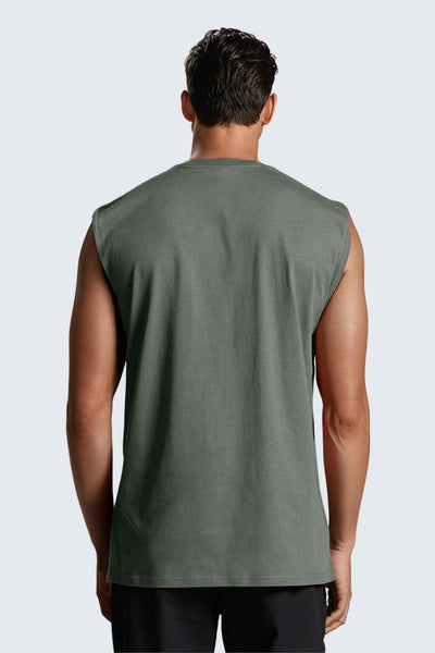 M Moon Tank - Olive Deep