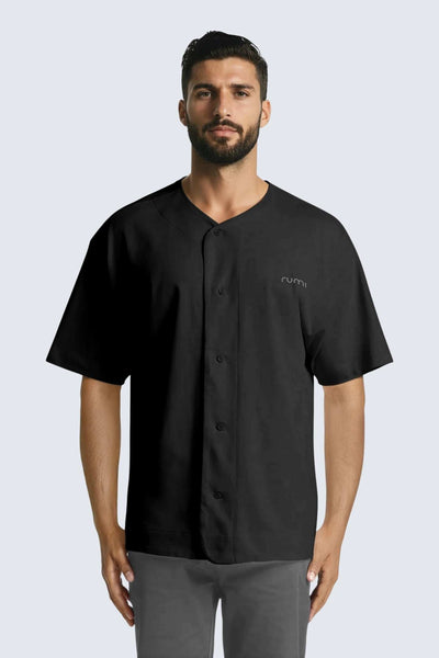 MU Moon Wrap Shirt - Black