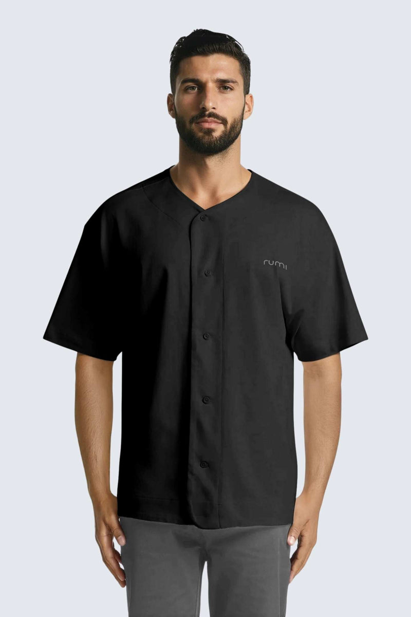 MU Moon Wrap Shirt - Black