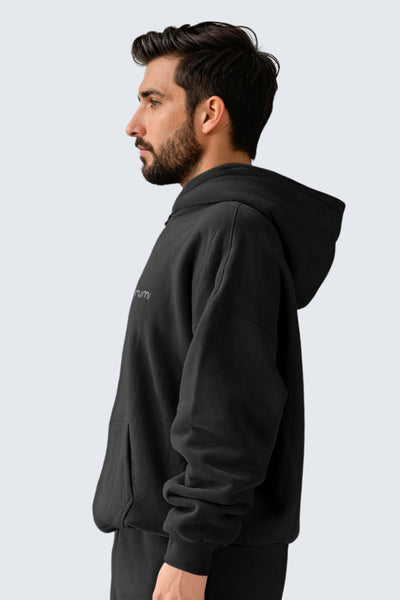 U Moon Sweatpants Relaxed Fleece - Black