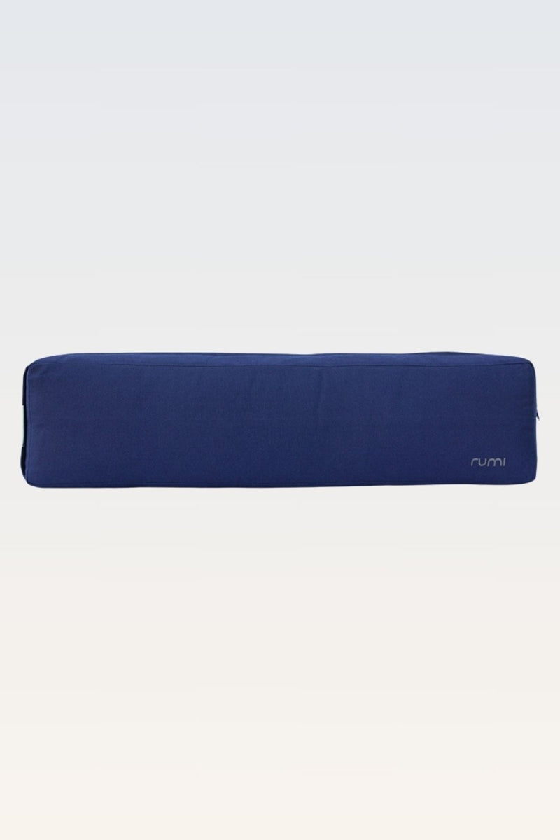 Rumi Earth - Cotton Yoga Bolster – Lean - Midnight - RU - YCB - LN - MT - Yoga Props