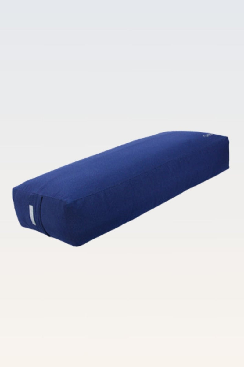 Rumi Earth - Cotton Yoga Bolster – Rectangular - Midnight - RU - YCB - RR - MT - Yoga Props