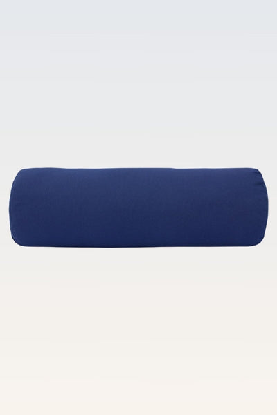 Rumi Earth - Cotton Yoga Bolster – Round - Midnight - RU - YCB - RD - MT - Yoga Props