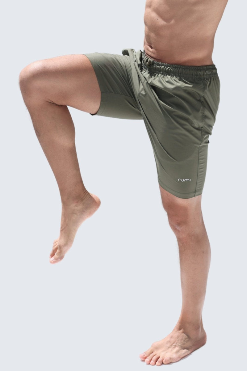 Rumi Earth - M Star Train Shorts - Olive - R514600OLP - Bottoms