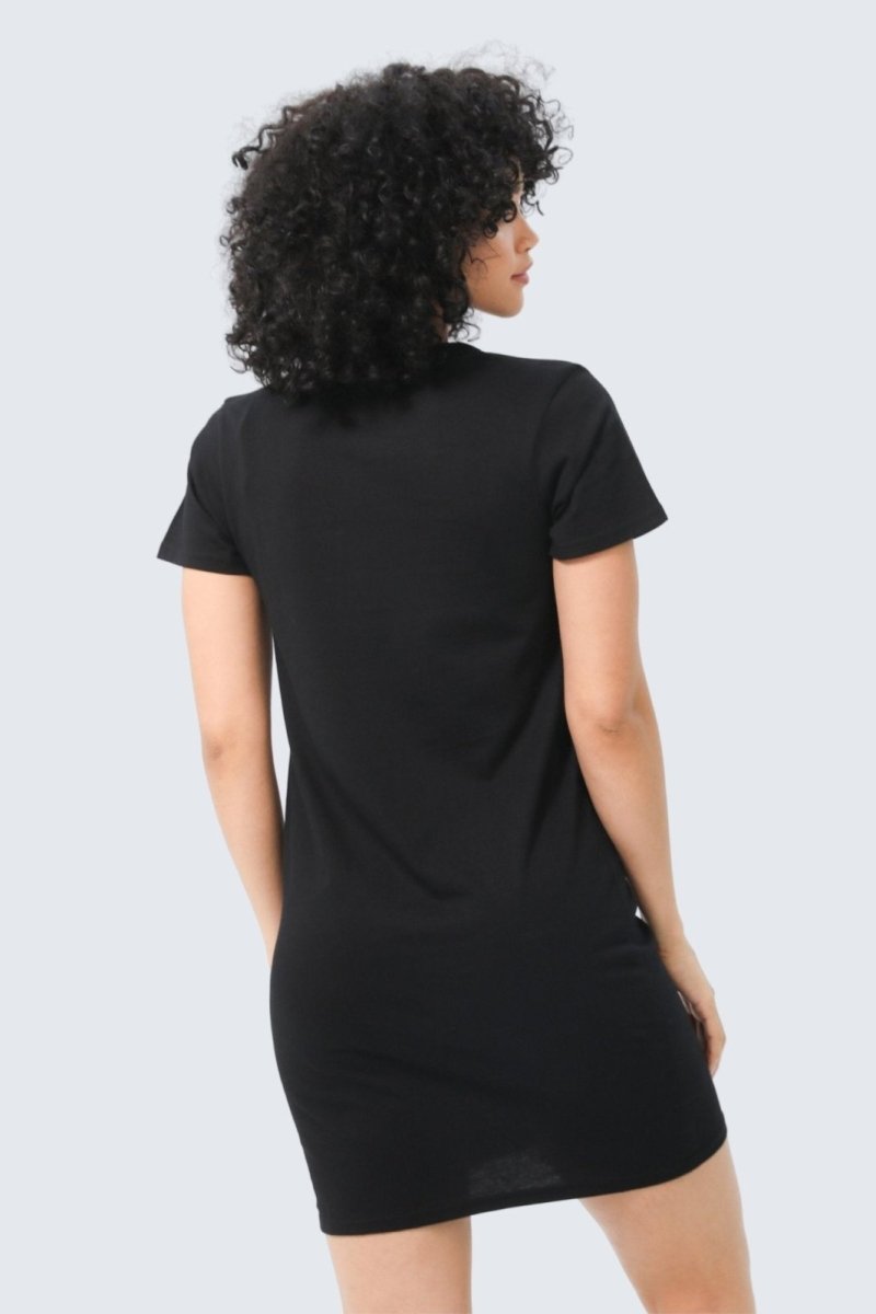 Rumi Earth - W Moon Air Organic Cotton Dress - Black - R137300BKP - Dresses