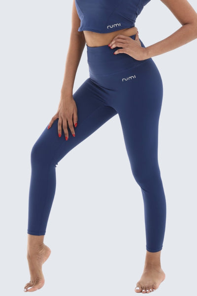 Rumi Earth - W Sun Zen Pants 25" - Cobalt - R124112CTP - Bottoms