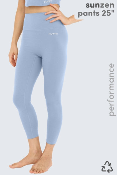 Rumi Earth - W Sun Zen Pants 25" - Light Ocean - R124112LOP - Bottoms