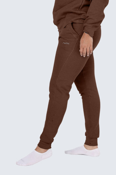 Rumi Earth - WU Moon Sweatpants Fleece Slim - Peacock Light - R514675PLP - Bottoms