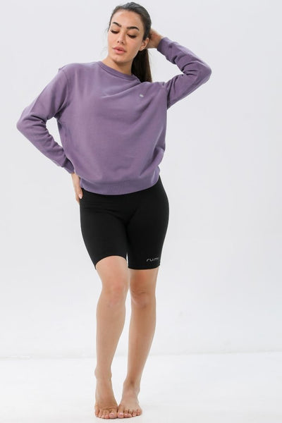 Rumi Earth Moon Sweatshirt - Ash Plum 3