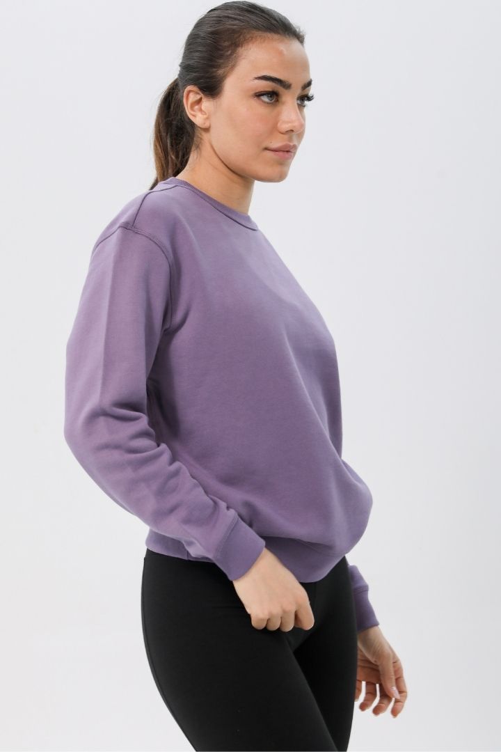 Rumi Earth Moon Sweatshirt - Ash Plum 4